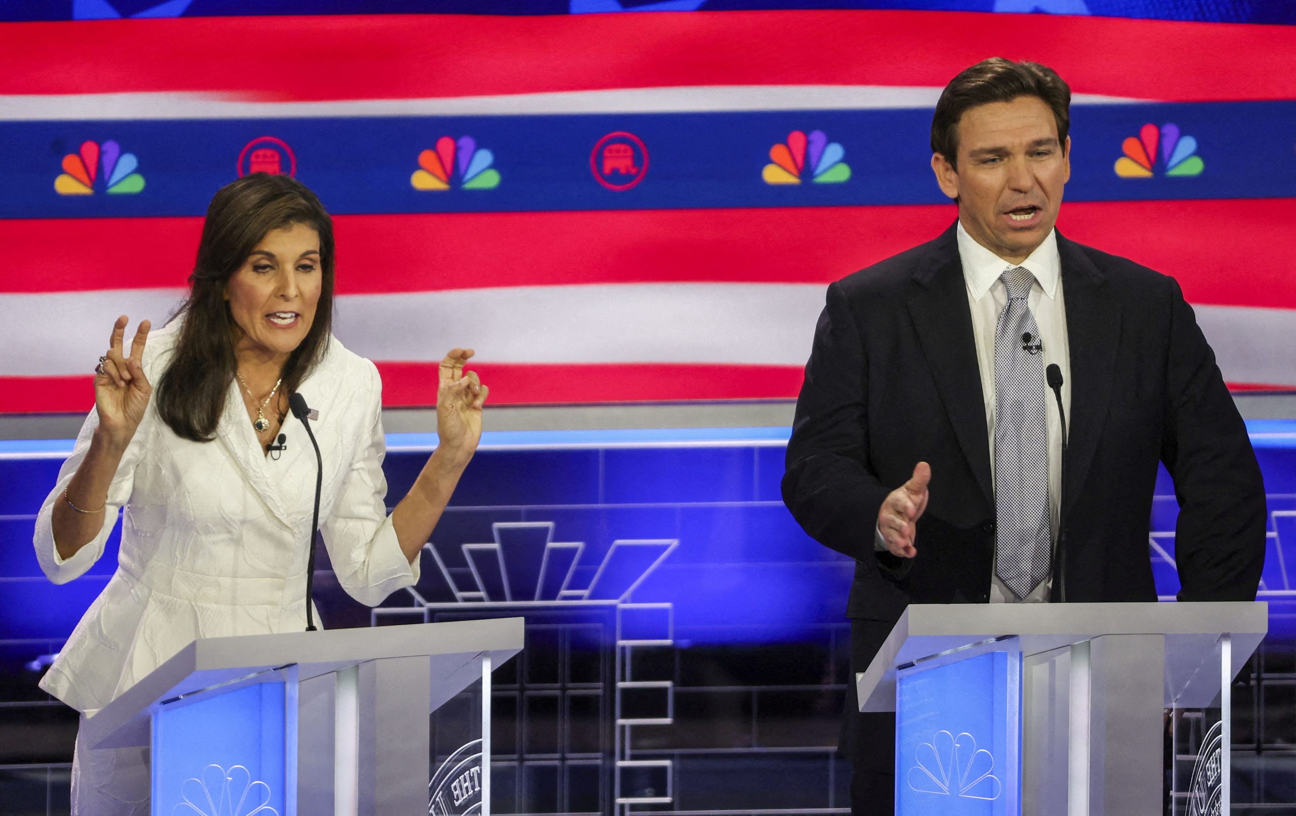 Nikki Haley y Ron DeSantis miran a la alternativa a Donald Trump en el debate de las primarias republicanas |  Internacional